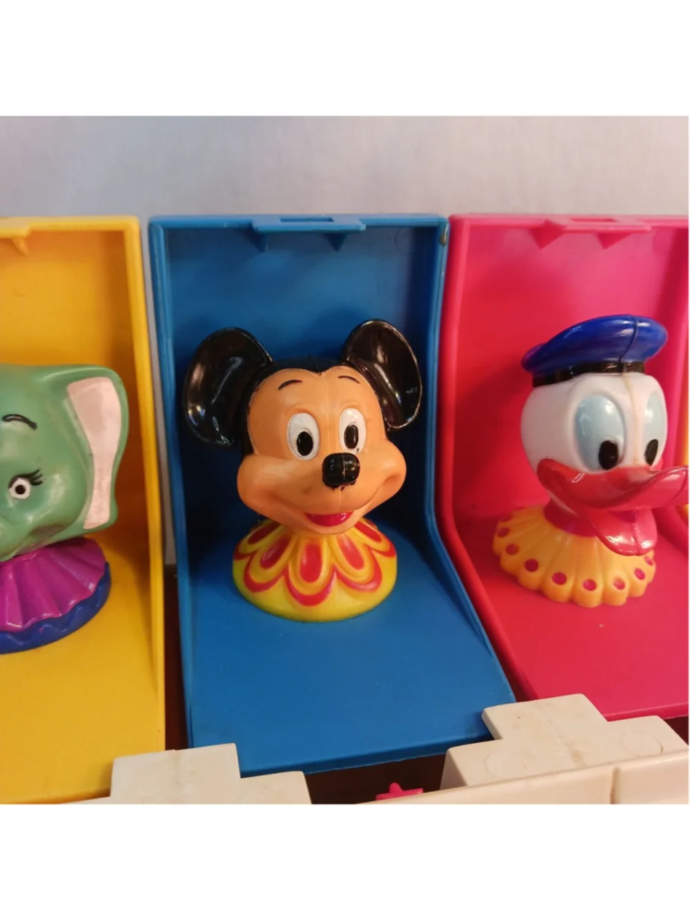 VTG Poppin Pals Disney PopUp Child Guidance Toddler Baby Toy Mickey 1980